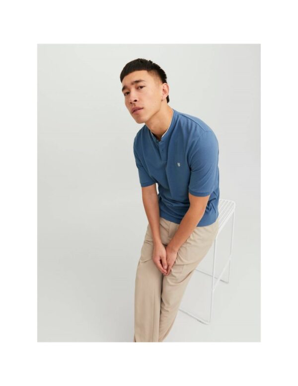 JACK AND JONES/ POLO CUELLO MAO AZUL - Imagen 5