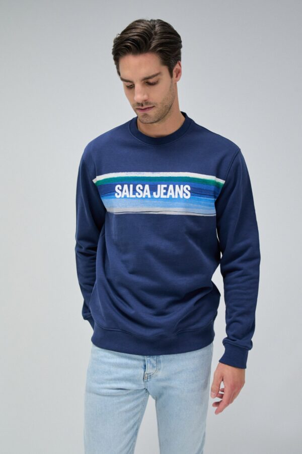 SALSA/ SUDADERA LOGO FRONTAL